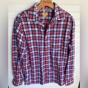 Tre Vero Three Truths Plaid Button Down Shirt